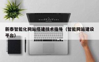 灌南新泰智能化网站搭建技术指导（智能网站建设平台）